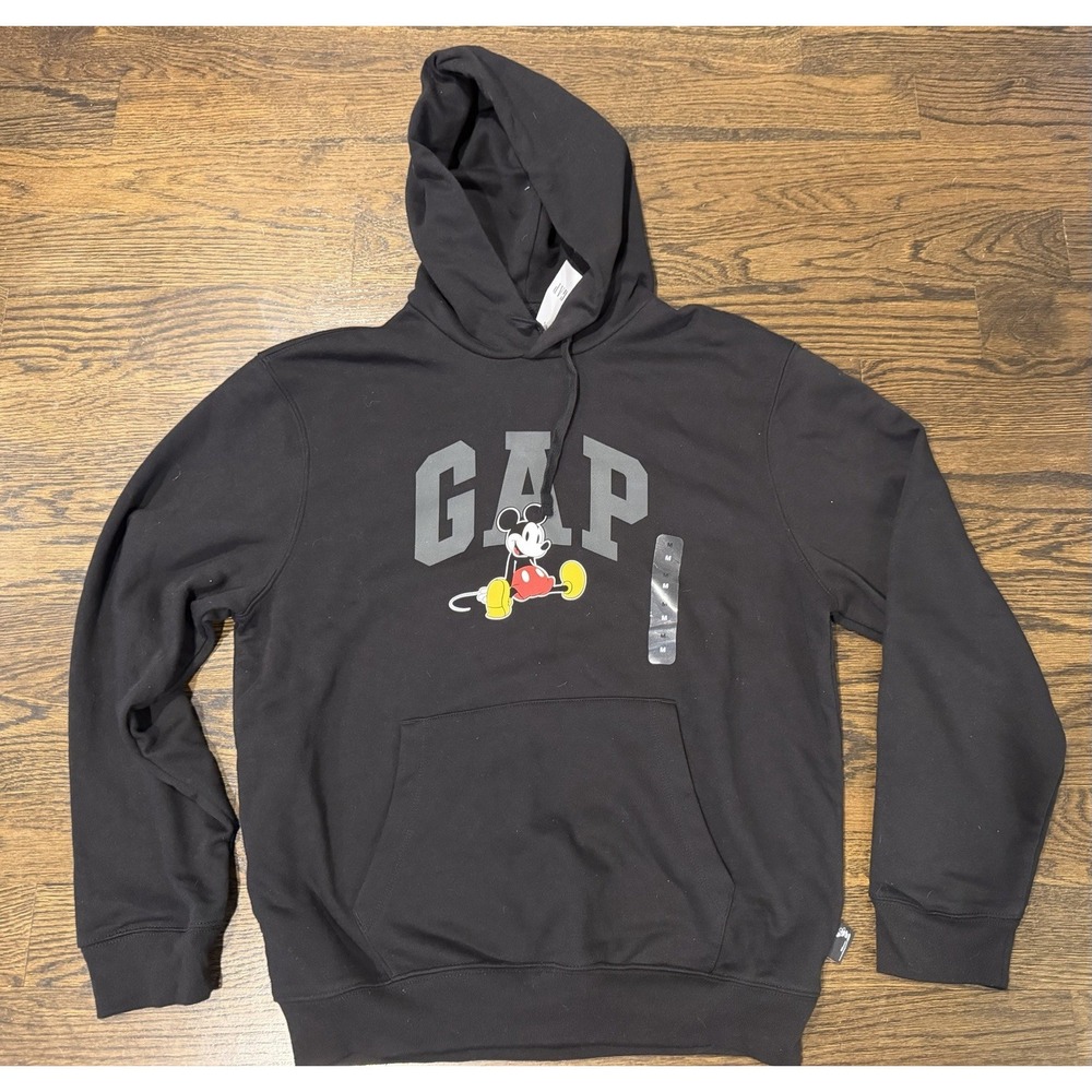 Gap X Disney Relaxed Men's Mickey Mouse Hoodie Size Medium NWT $60